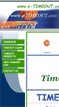 Mobile Screenshot of e-timeout.com